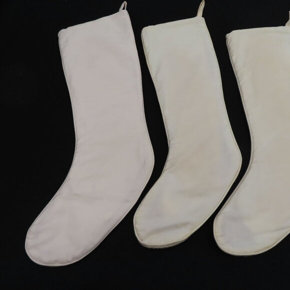 Imperial Elegance Set 4 Pink Rose Flower Floral Needlepoint Christmas Stockings - Picture 14 of 16